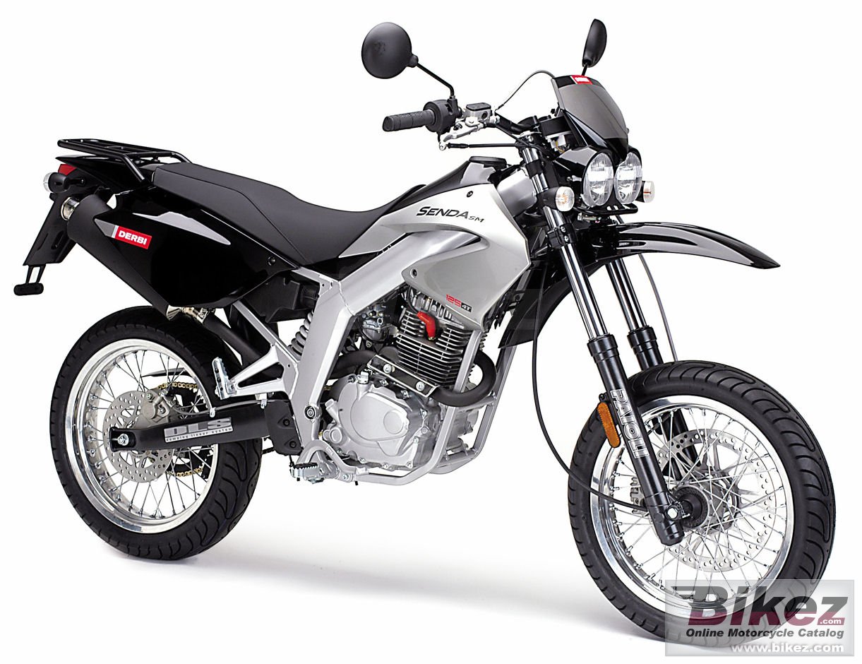 Big Derbi senda sm 125 4t picture and wallpaper from Bikez.com
